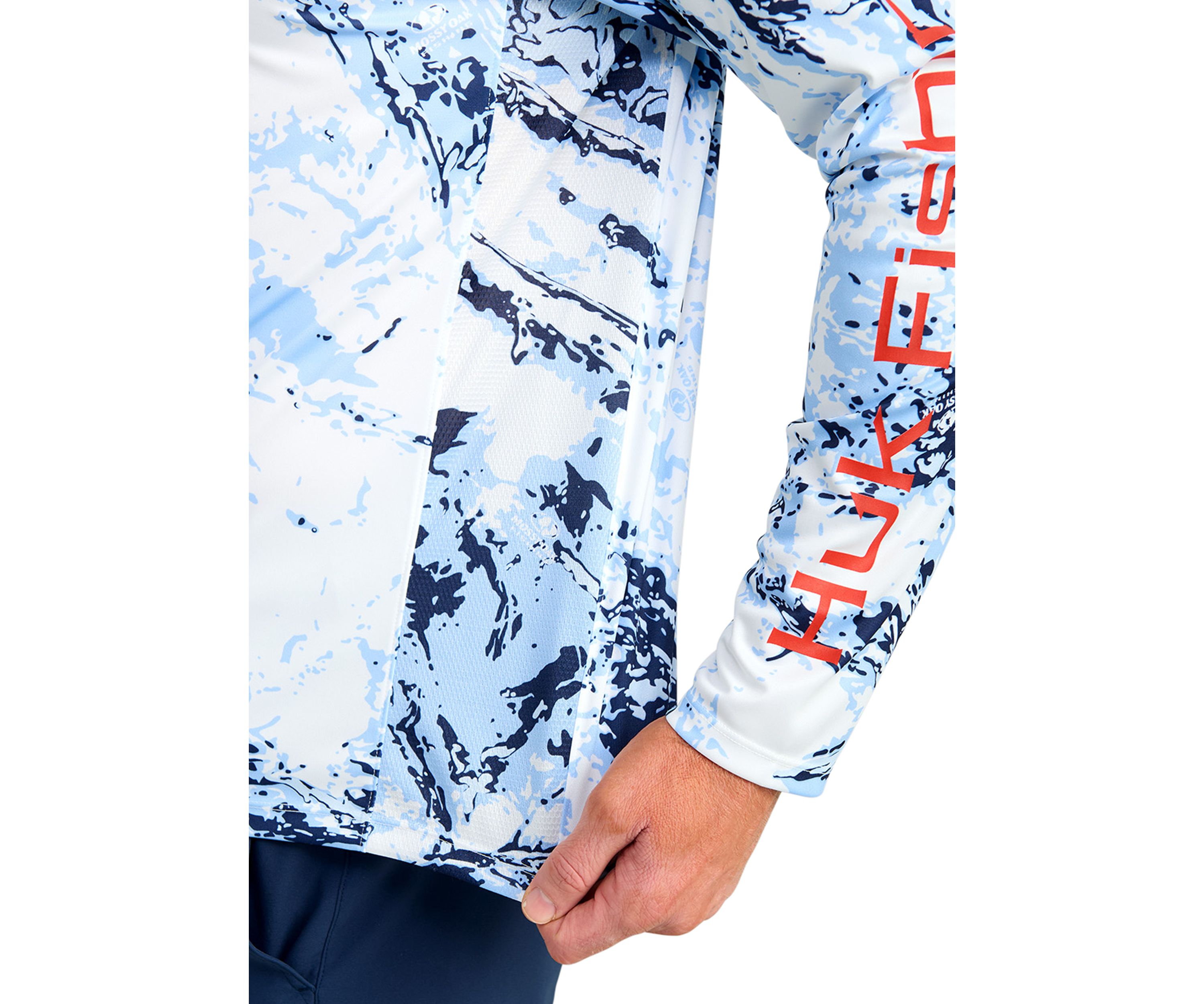 Mens Pursuit Mossy Oak Printed Hoodie 