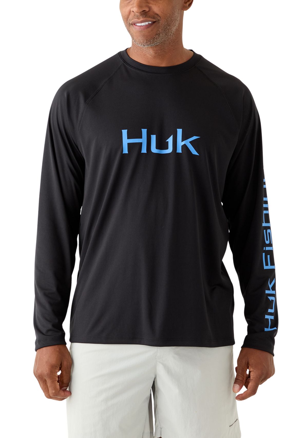 Mens Hi Pro Long Sleeve Crew Neck T-Shirt