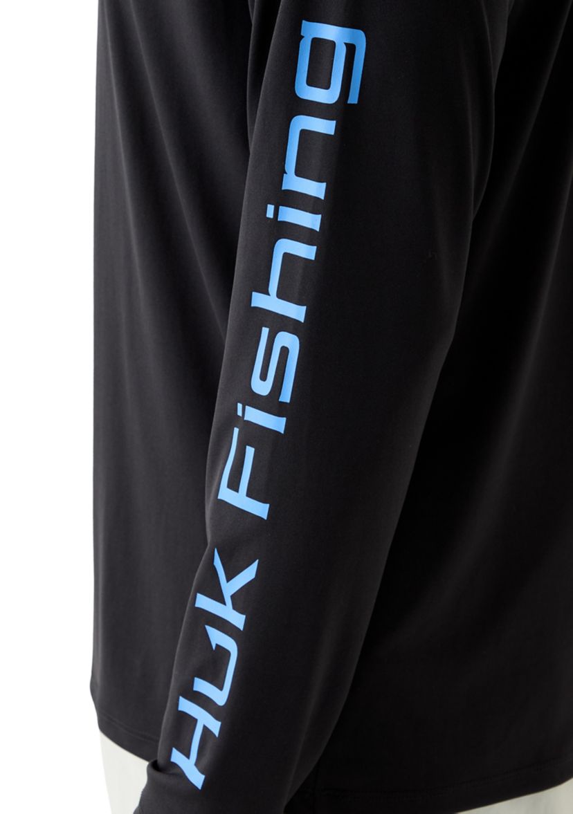 Mens Hi Pro Long Sleeve Crew Neck T-Shirt