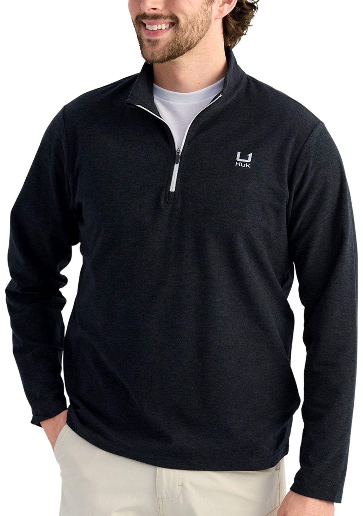 Mens Leeward Lightweight Fleece Quarter Zip
