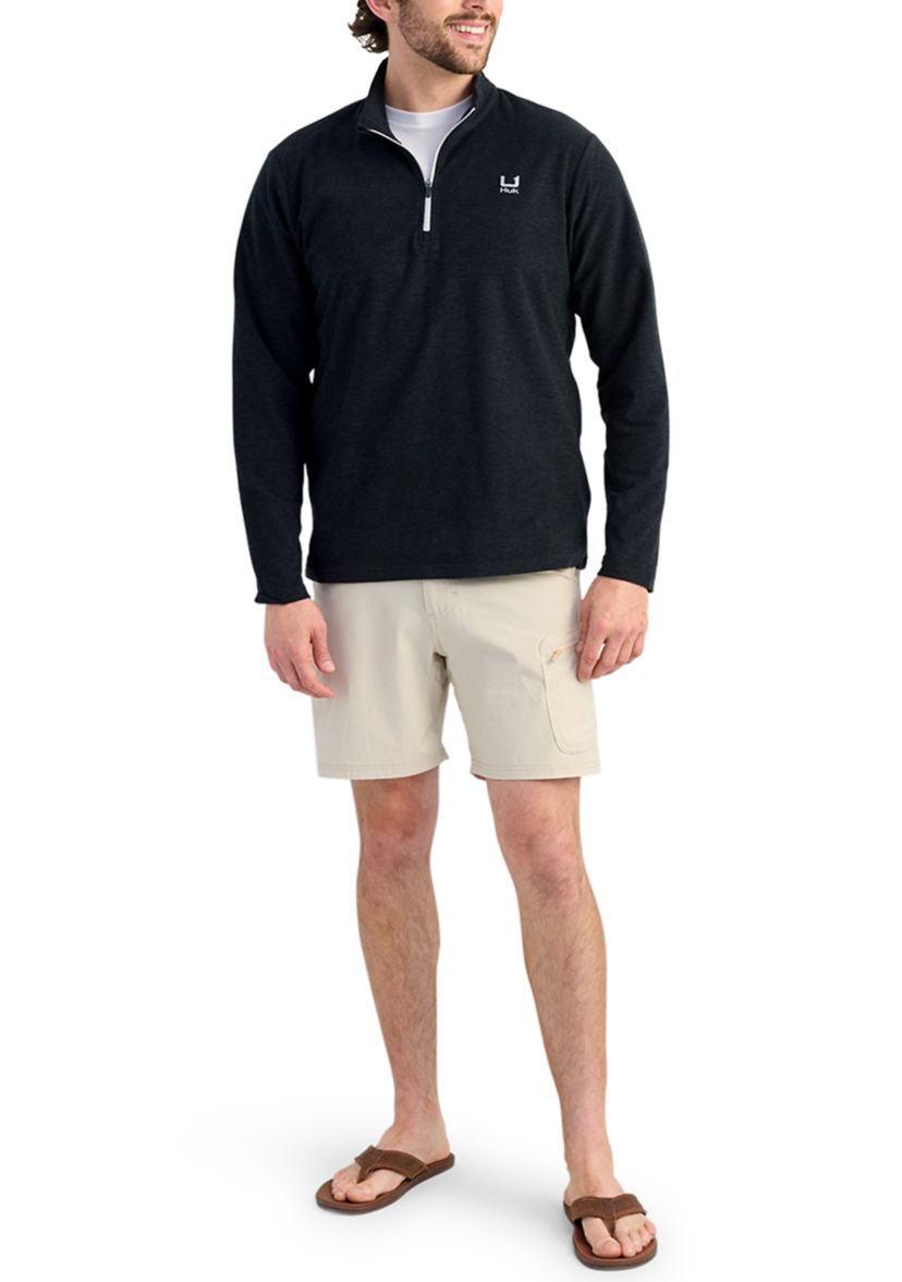 Mens Leeward Lightweight Fleece Quarter Zip