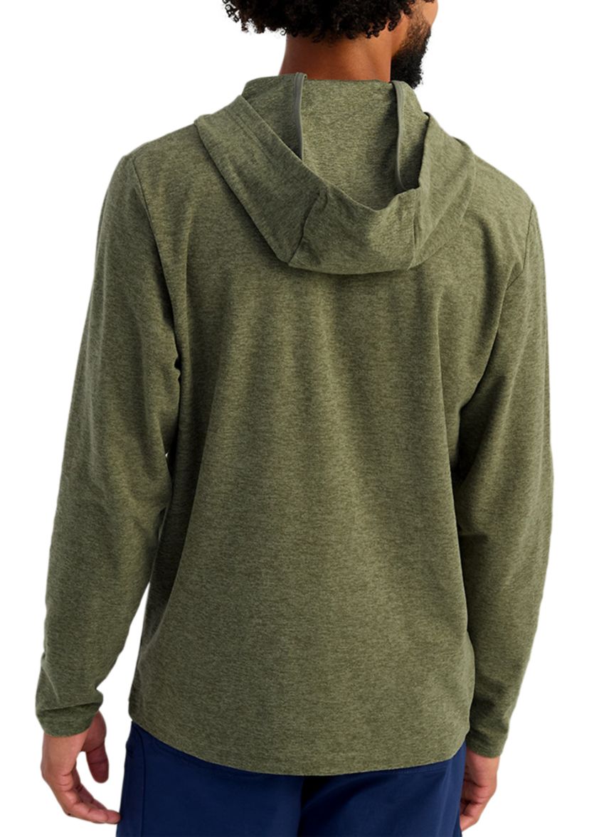 Mens Leeward Lightweight Fleece Hoodie