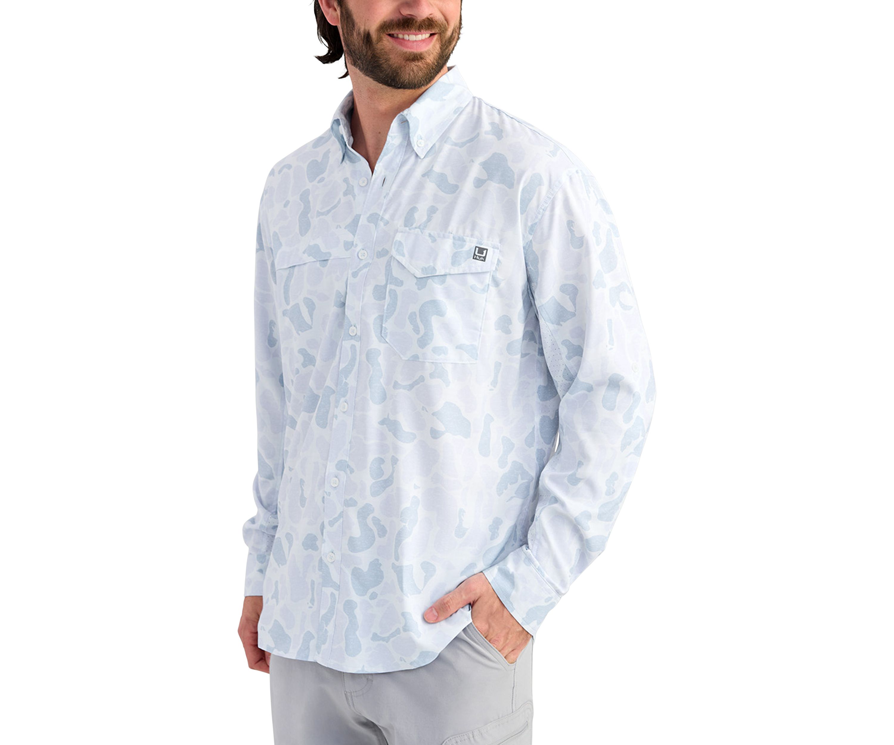 Mens KC Tide Point Short Sleeve Button-Down