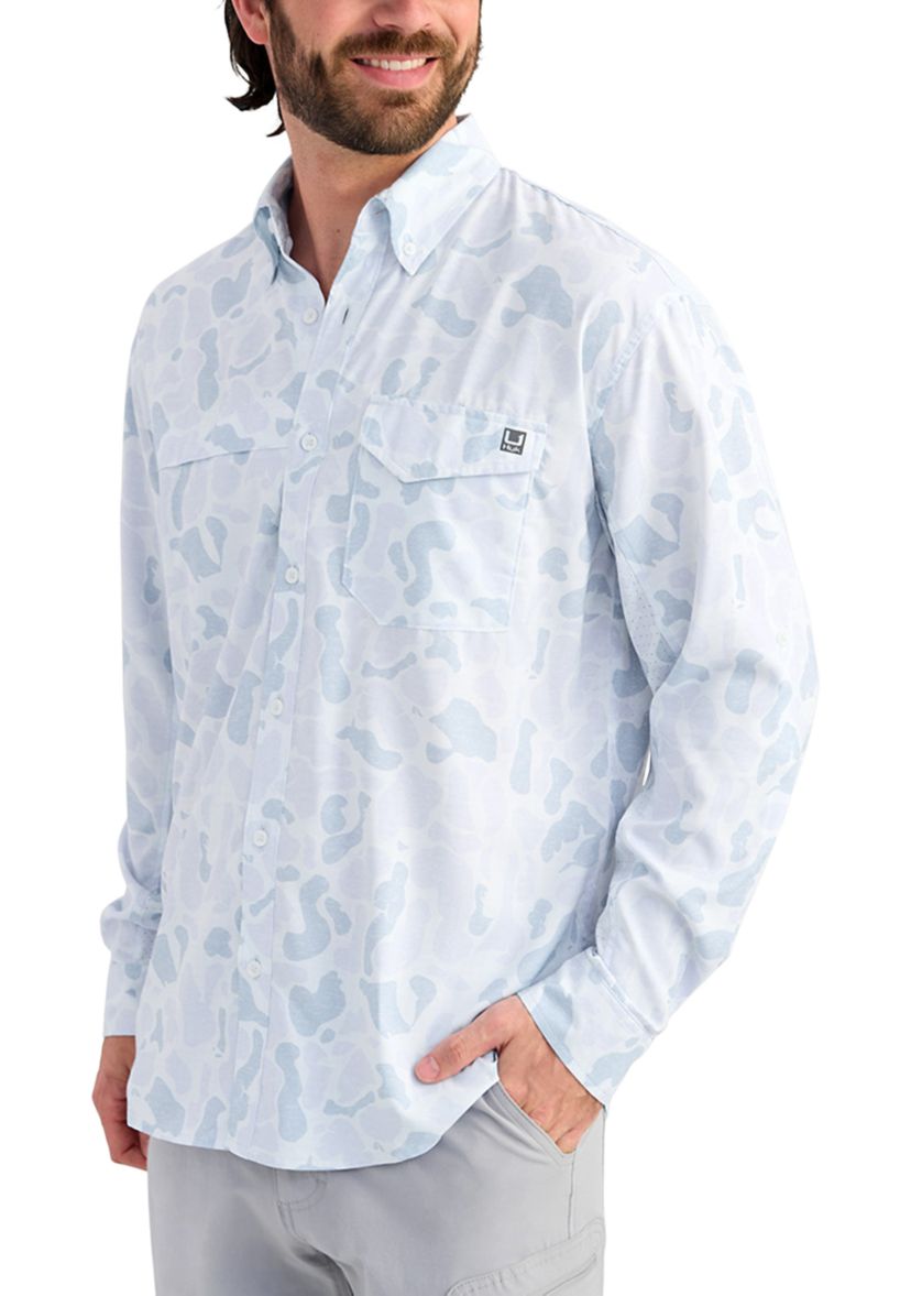 Mens KC Tide Point Short Sleeve Button-Down