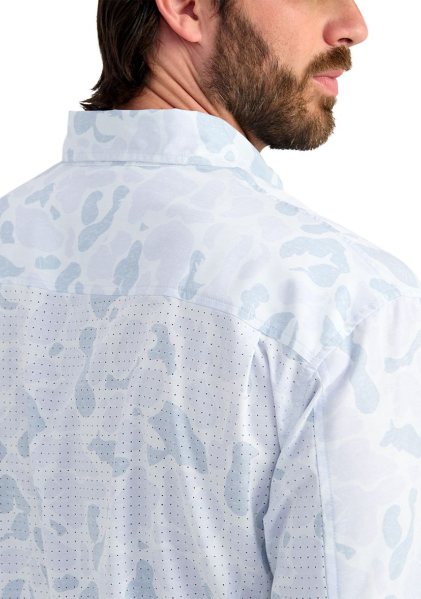 Mens KC Tide Point Short Sleeve Button-Down