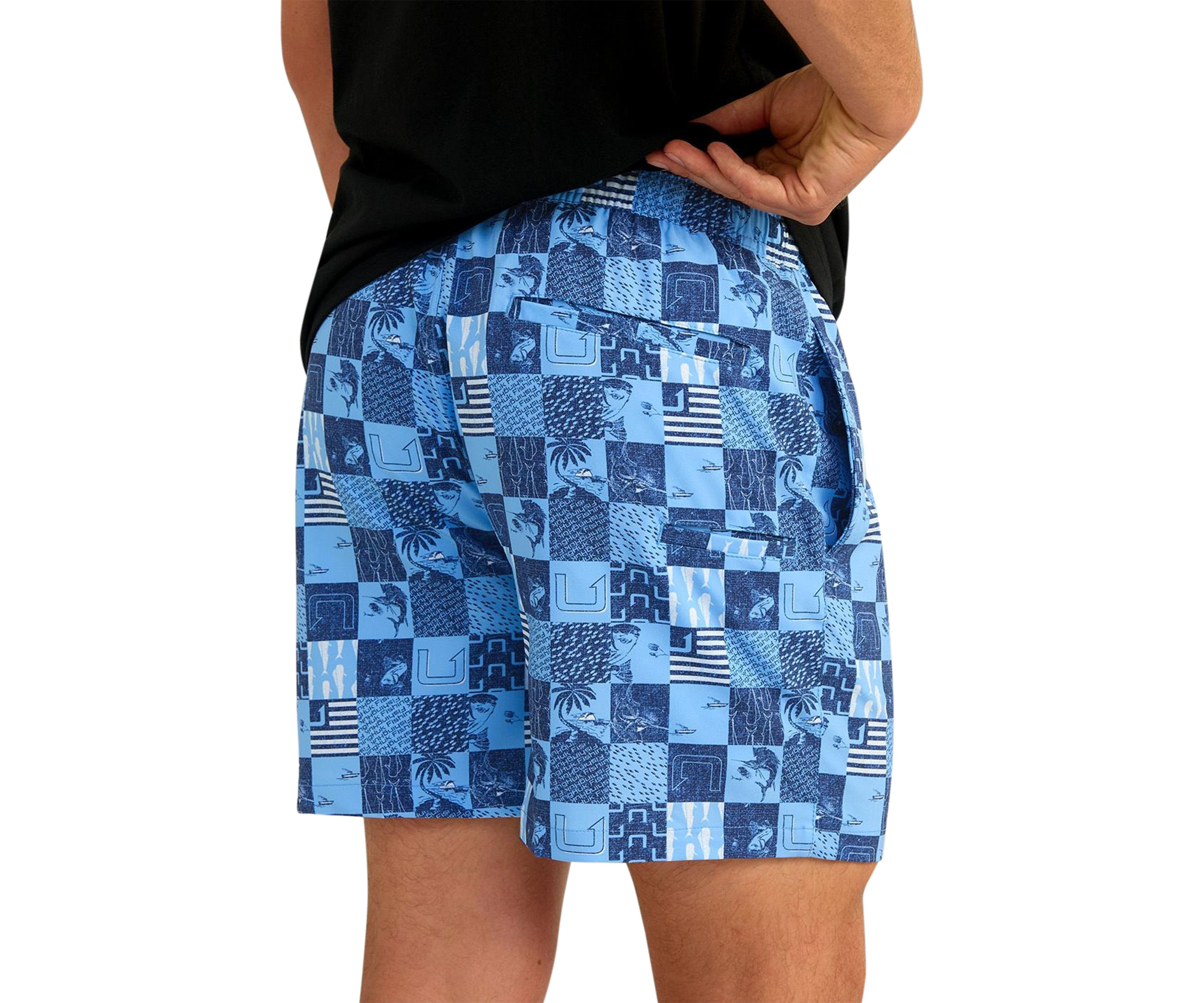 Pursuit Printed Volley Swim Trunks