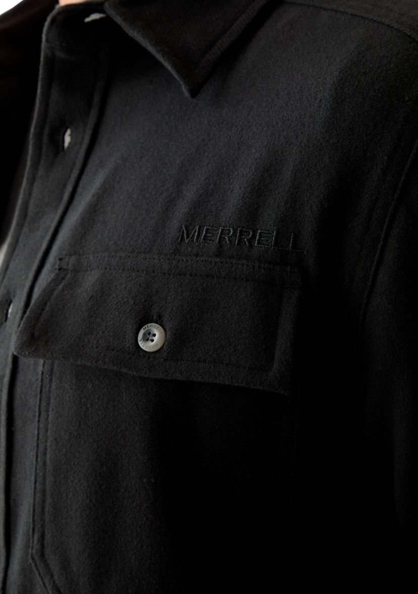 Mens Long Sleeve Brushed Flannel Shirt