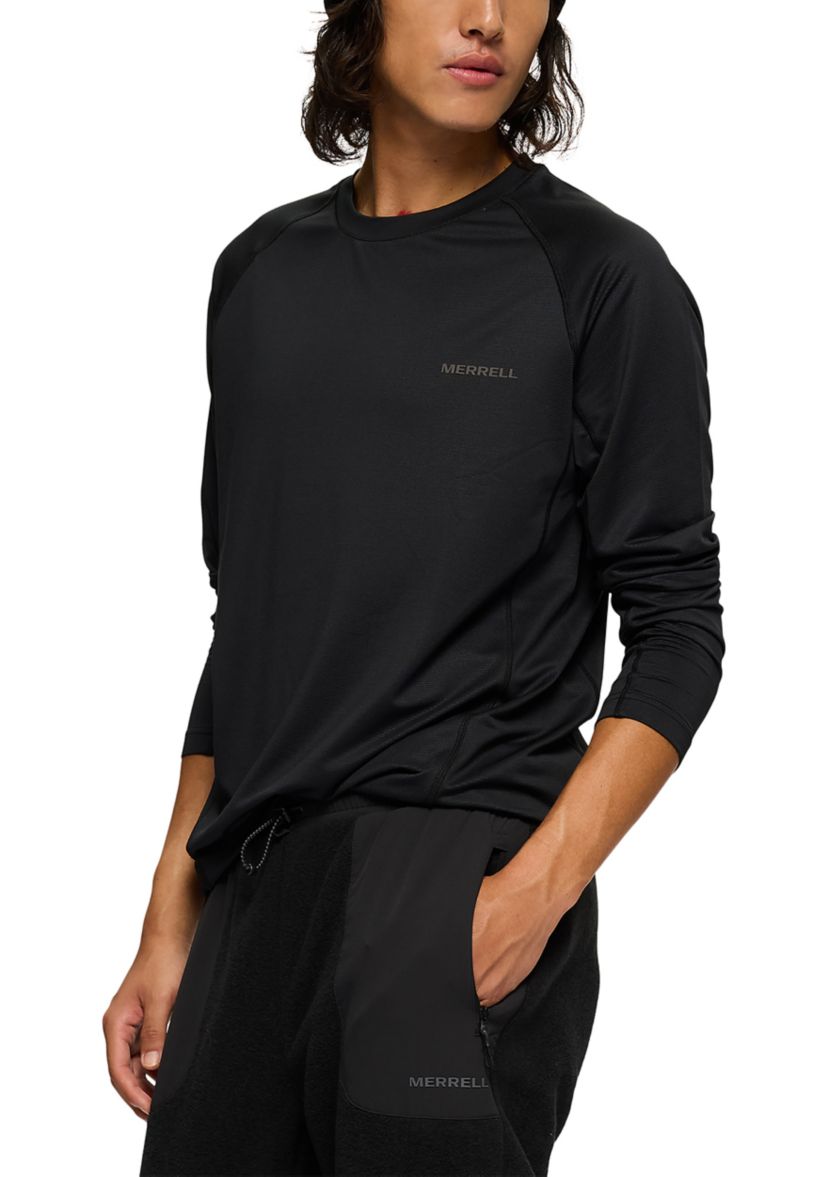 Mens Long Sleeve Tech Tee