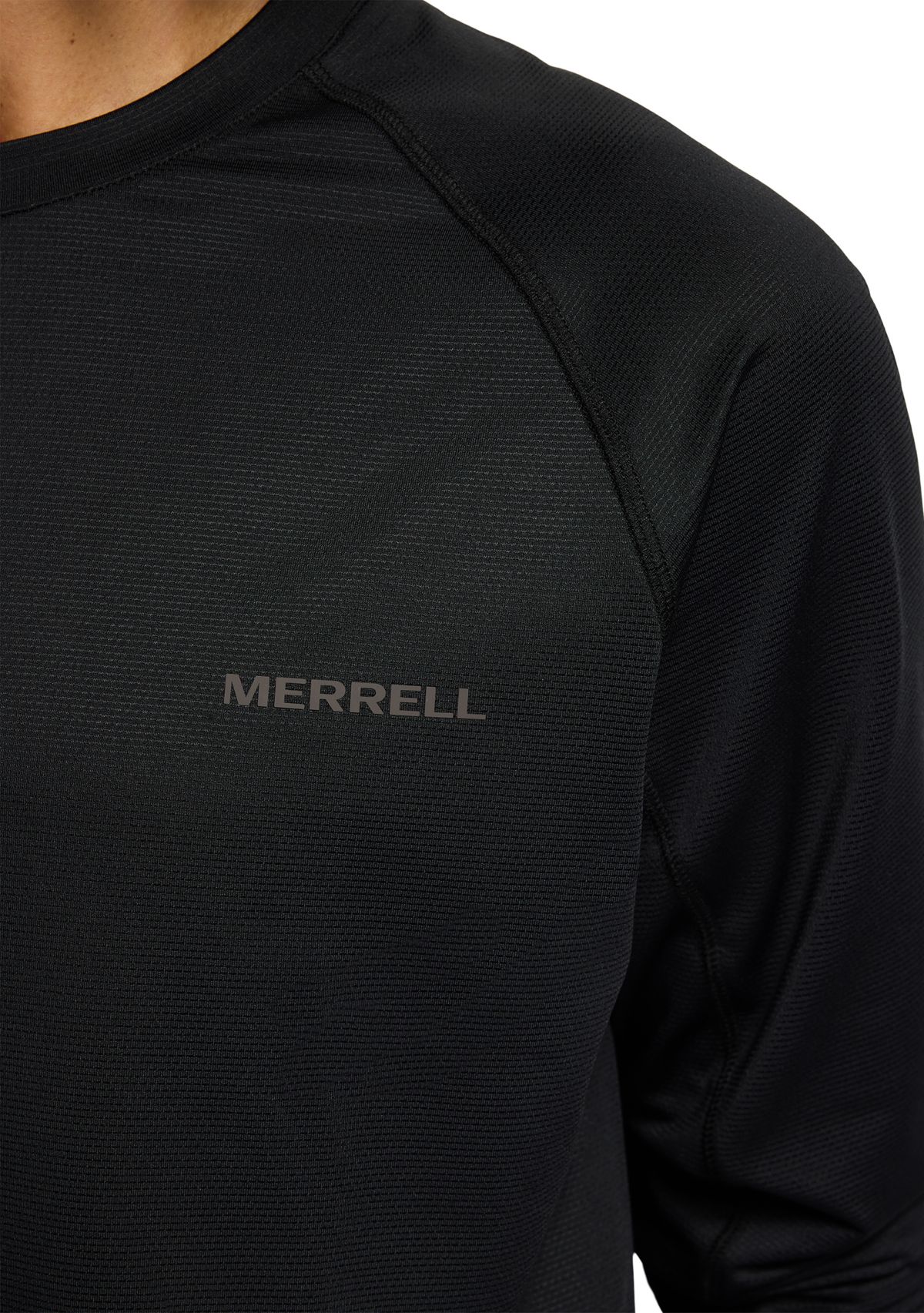 Mens Long Sleeve Tech Tee