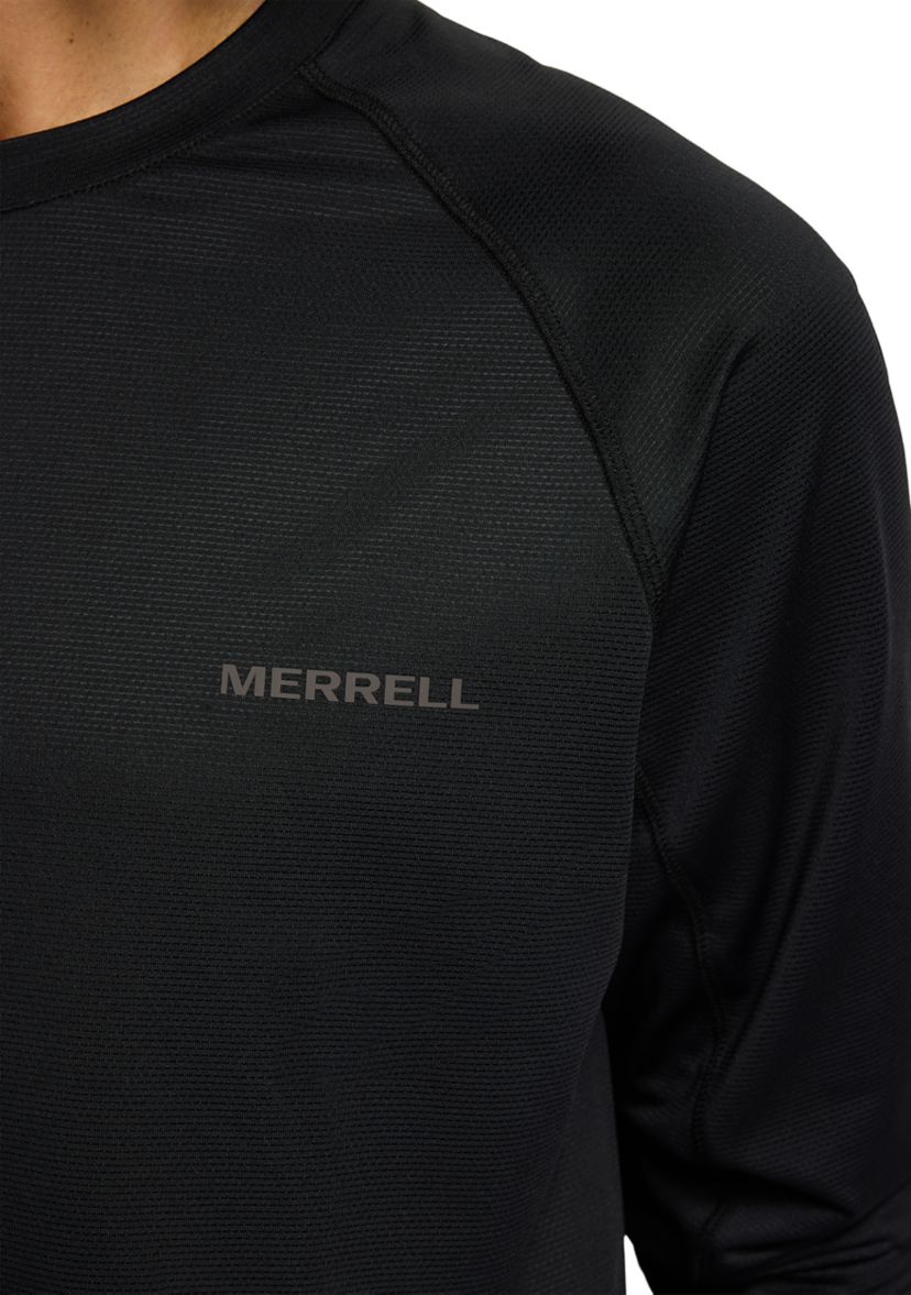 Mens Long Sleeve Tech Tee