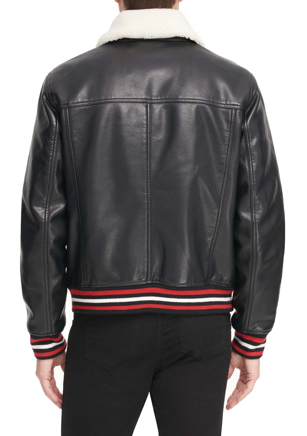 Sherpa Collar Aviator Jacket