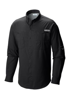 Columbia Men's Tamiamiâ¢ II Long Sleeve Shirt, Black, 2XL