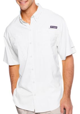 Columbia Men's Tamiamiâ¢ II SS Shirt, White, 2XL