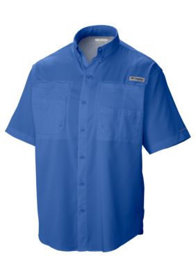 Columbia Men's Big & Tall PFG Tamiamiâ¢ II SS Shirt, Blue, 3XL