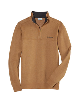 NEW Men's Columbia 1/2 Zip Pullover Fleece Sweater Layering Warm 