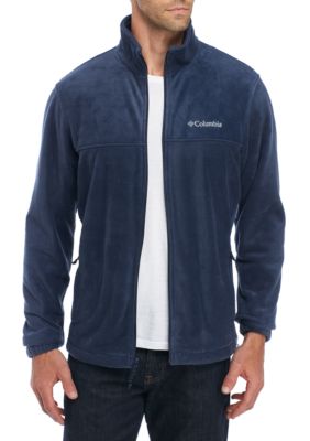 Columbia Men's Big & Tall Steens Mountainâ¢ Full Zip 2.0 Fleece Jacket, Navy Blue, 3XL Tall