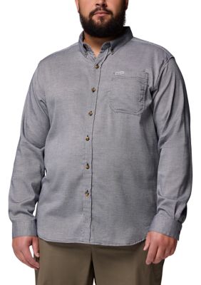 Columbia Men's Big & Tall Rapid Riversâ¢ II Long Sleeve Shirt, Navy Blue, LT
