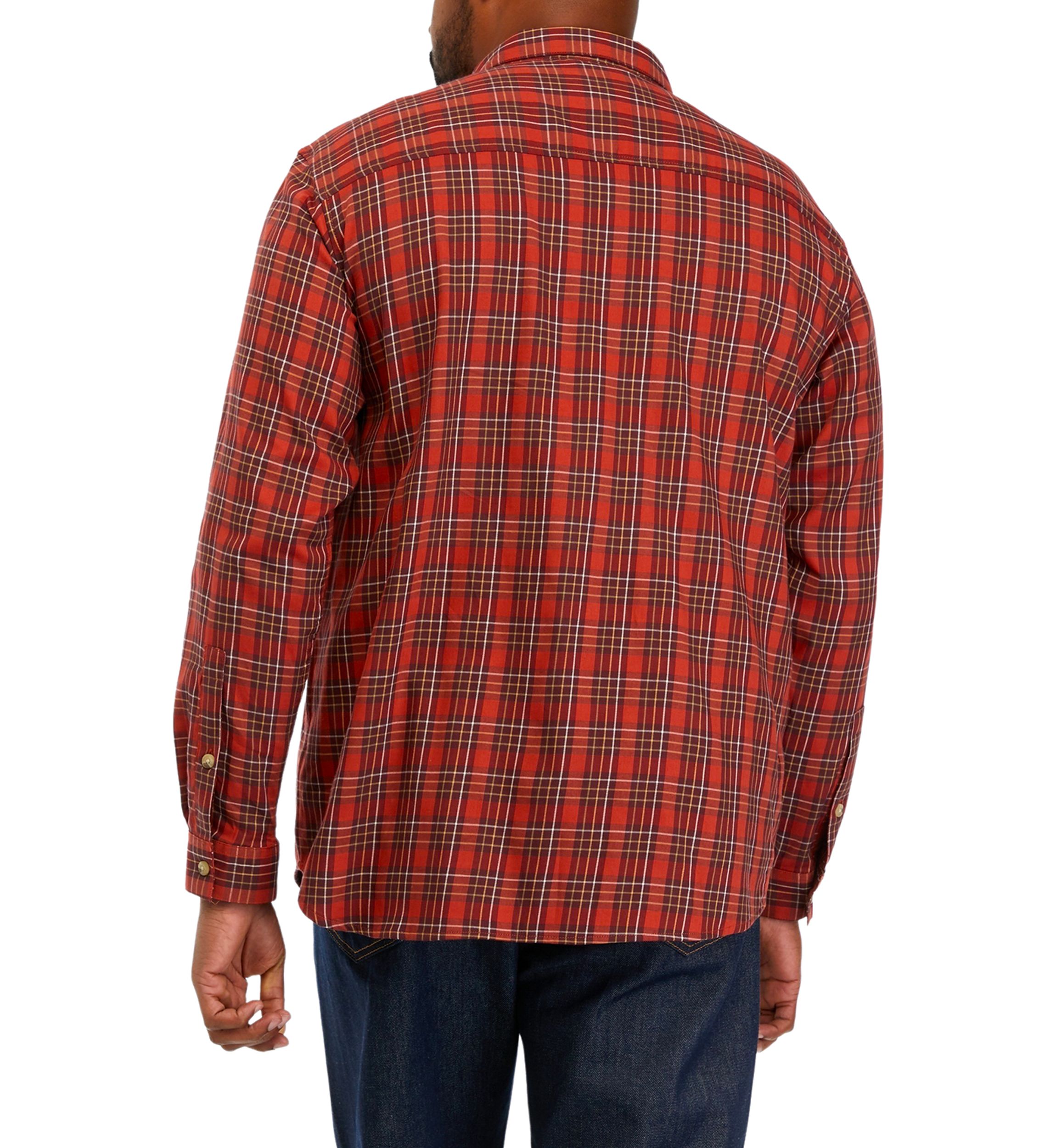 Big & Tall Mens Big Vapor Ridge™ III Long Sleeve Shirt