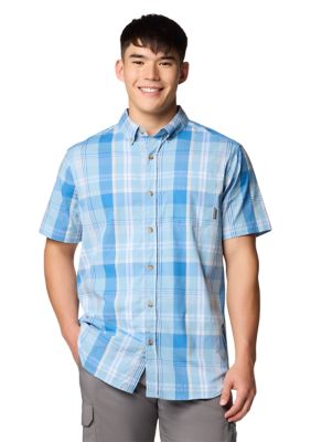 Columbia Men's Rapid Riversâ¢ II Short Sleeve Shirt, Blue, Small