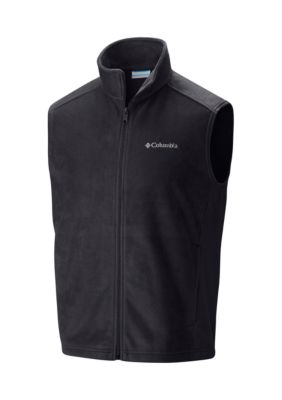 Columbia Men's Big & Tall Steens Mountainâ¢ Fleece Vest, Black, XL Tall