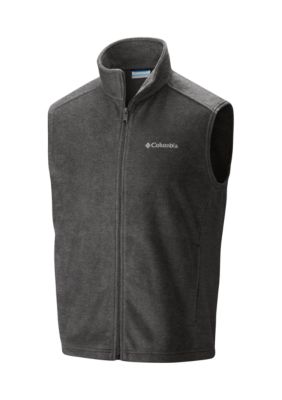 Columbia Men's Big & Tall Steens Mountainâ¢ Fleece Vest, Grey, XL Tall