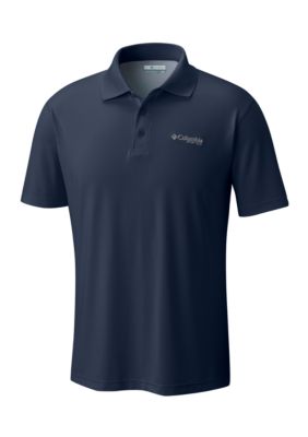 Columbia Men's PFG Low Drag Offshoreâ¢ Polo, Navy Blue, Small