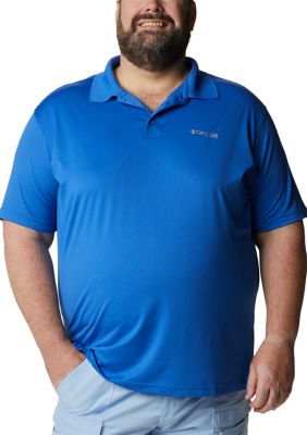 Columbia Men's Big & Tall Low Drag Offshoreâ¢ Polo Shirt, Blue, 4XL
