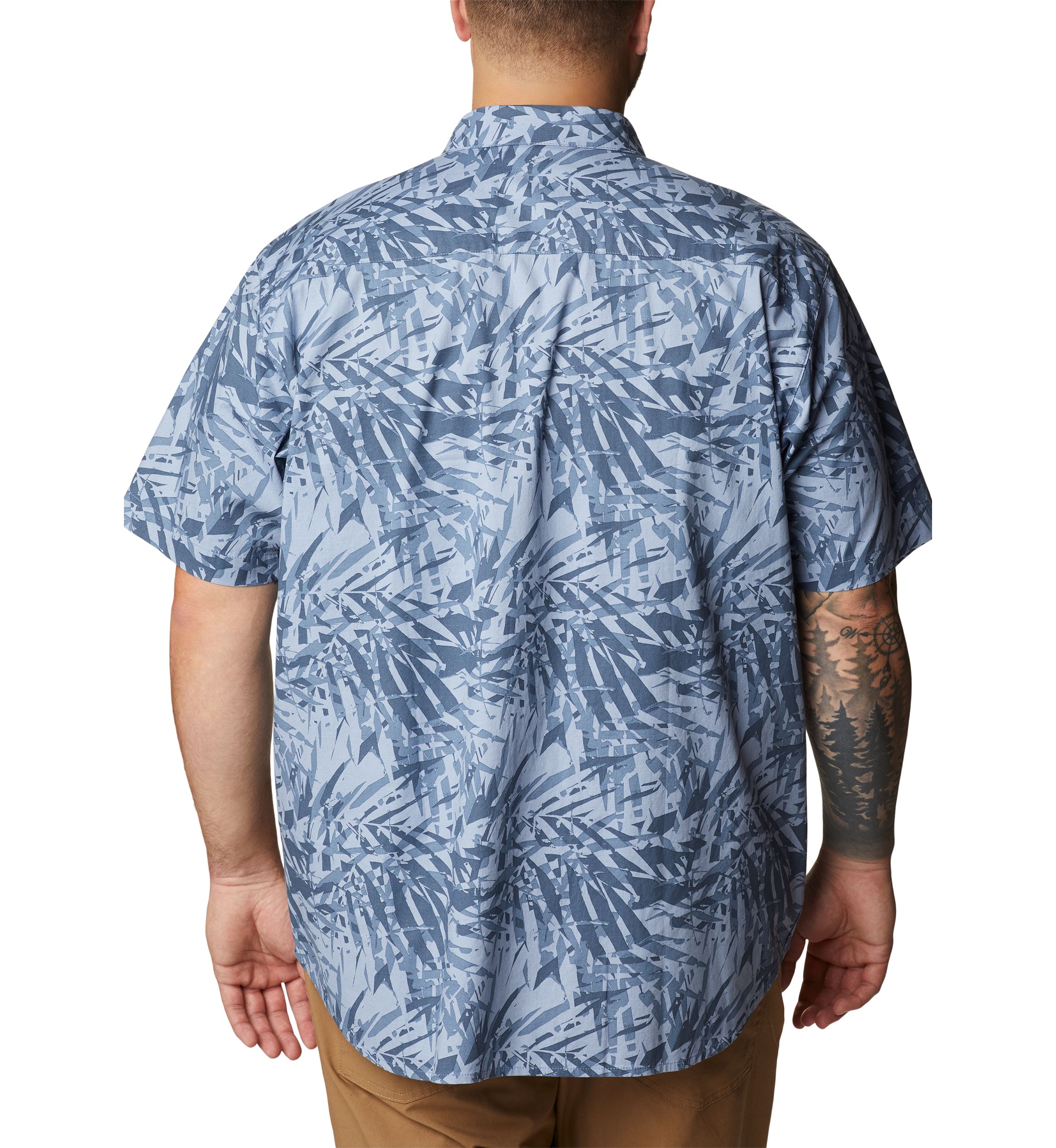 Big & Tall Rapid Rivers™ Printed Short Sleeve Shirt