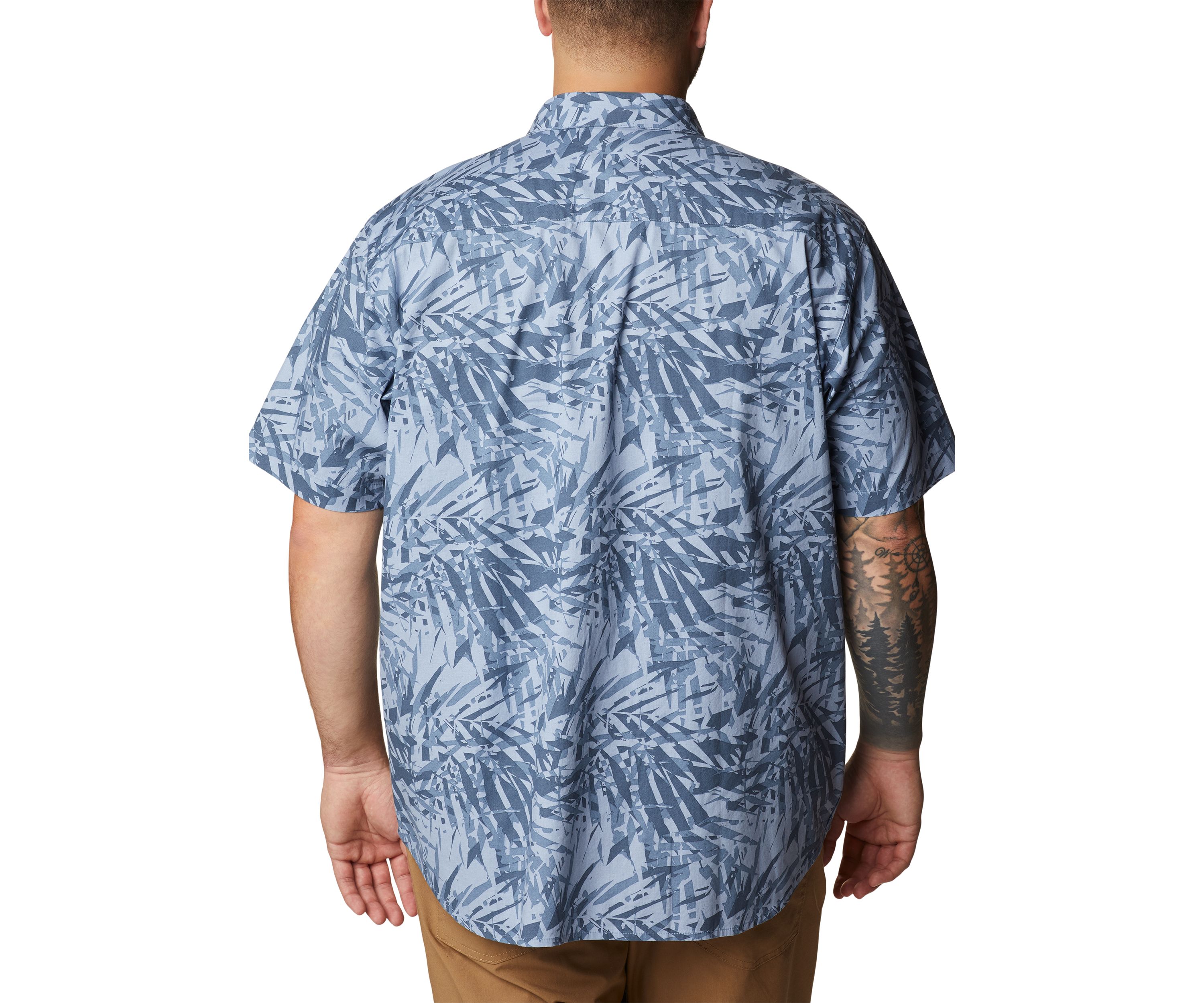 Big & Tall Rapid Rivers™ Printed Short Sleeve Shirt