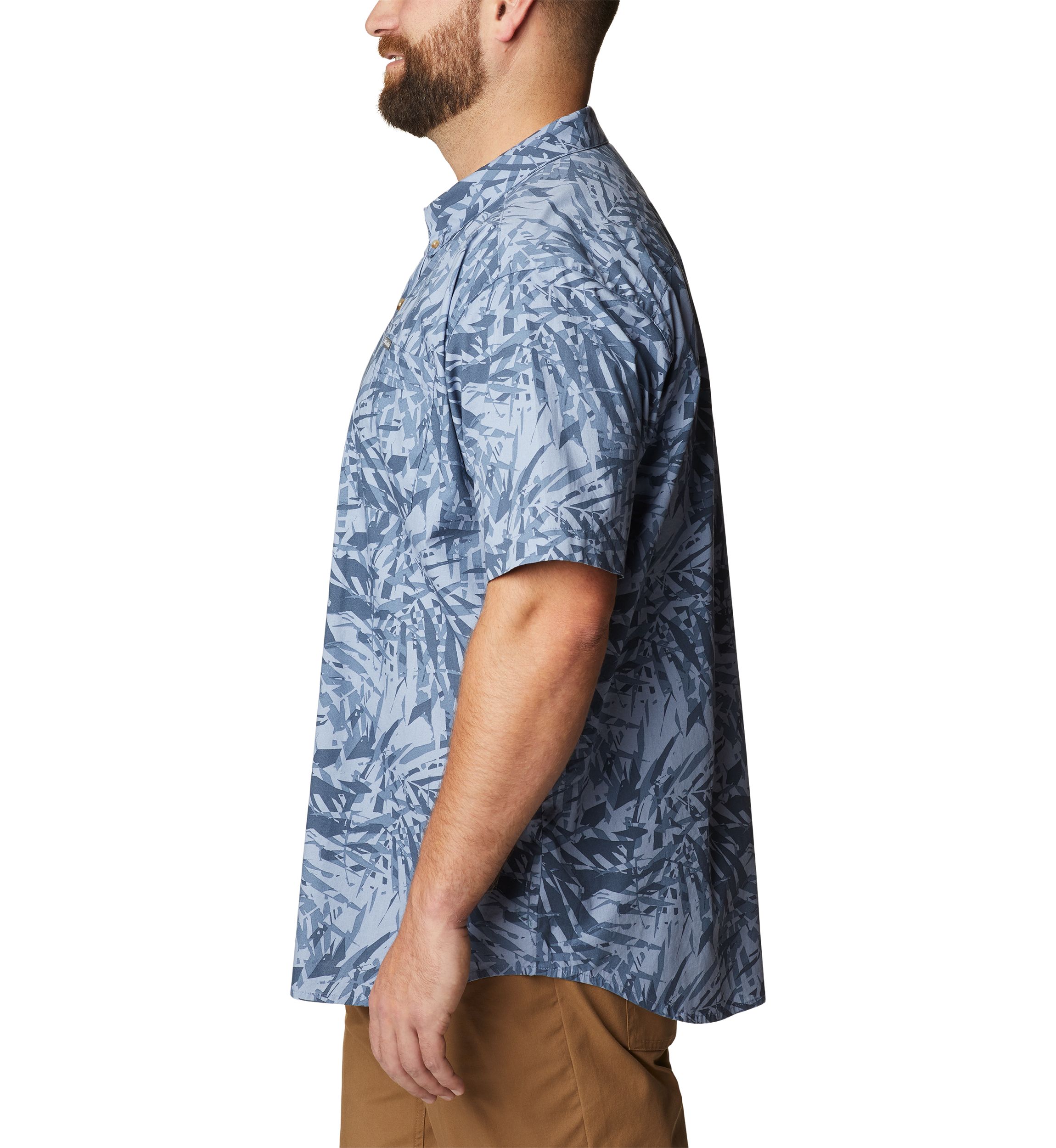 Big & Tall Rapid Rivers™ Printed Short Sleeve Shirt