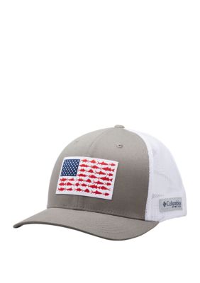 Columbia PFG Mesh Fish Flag Ball Cap - Night Tide