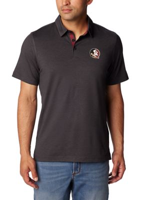 Columbia Men's NCAA CLG Tech Trailâ¢ Polo, Black, 2XL
