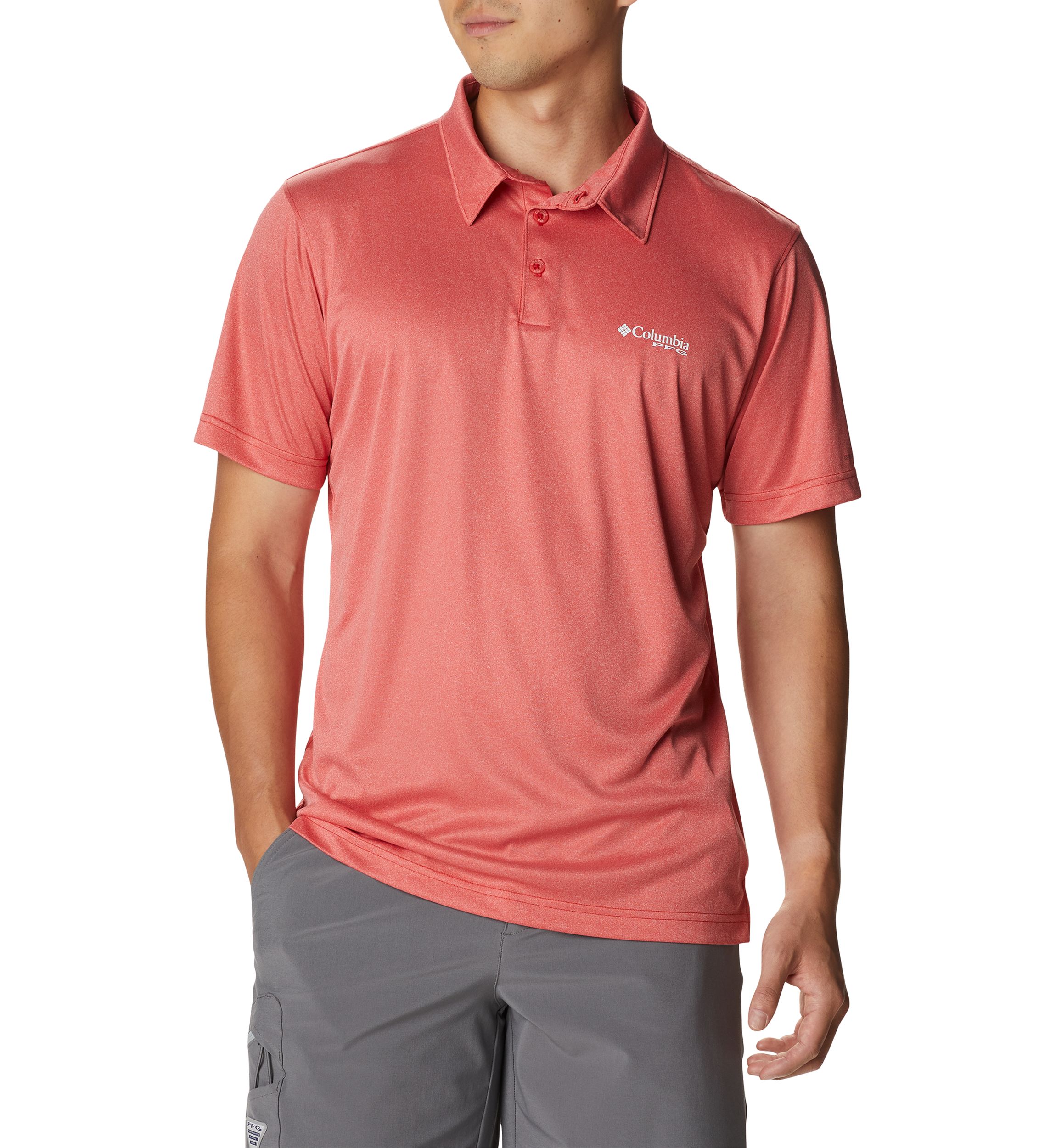 Terminal Tackle™ Heather Polo Shirt 