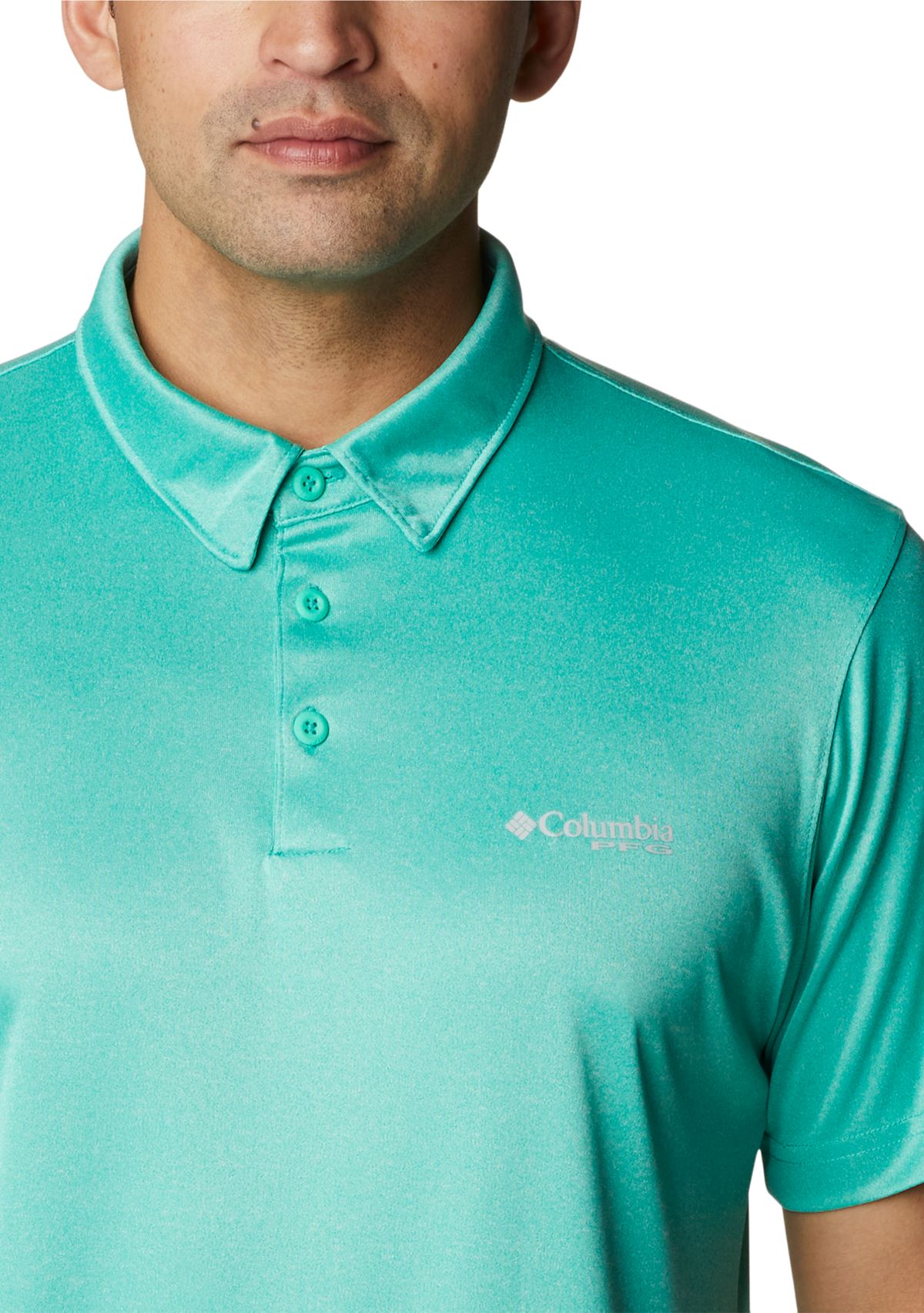 Big & Tall Terminal Tackle™ Heather Polo Shirt