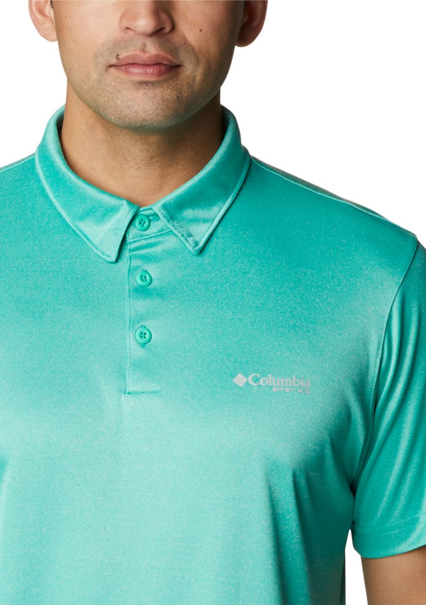 Big & Tall Terminal Tackle™ Heather Polo Shirt