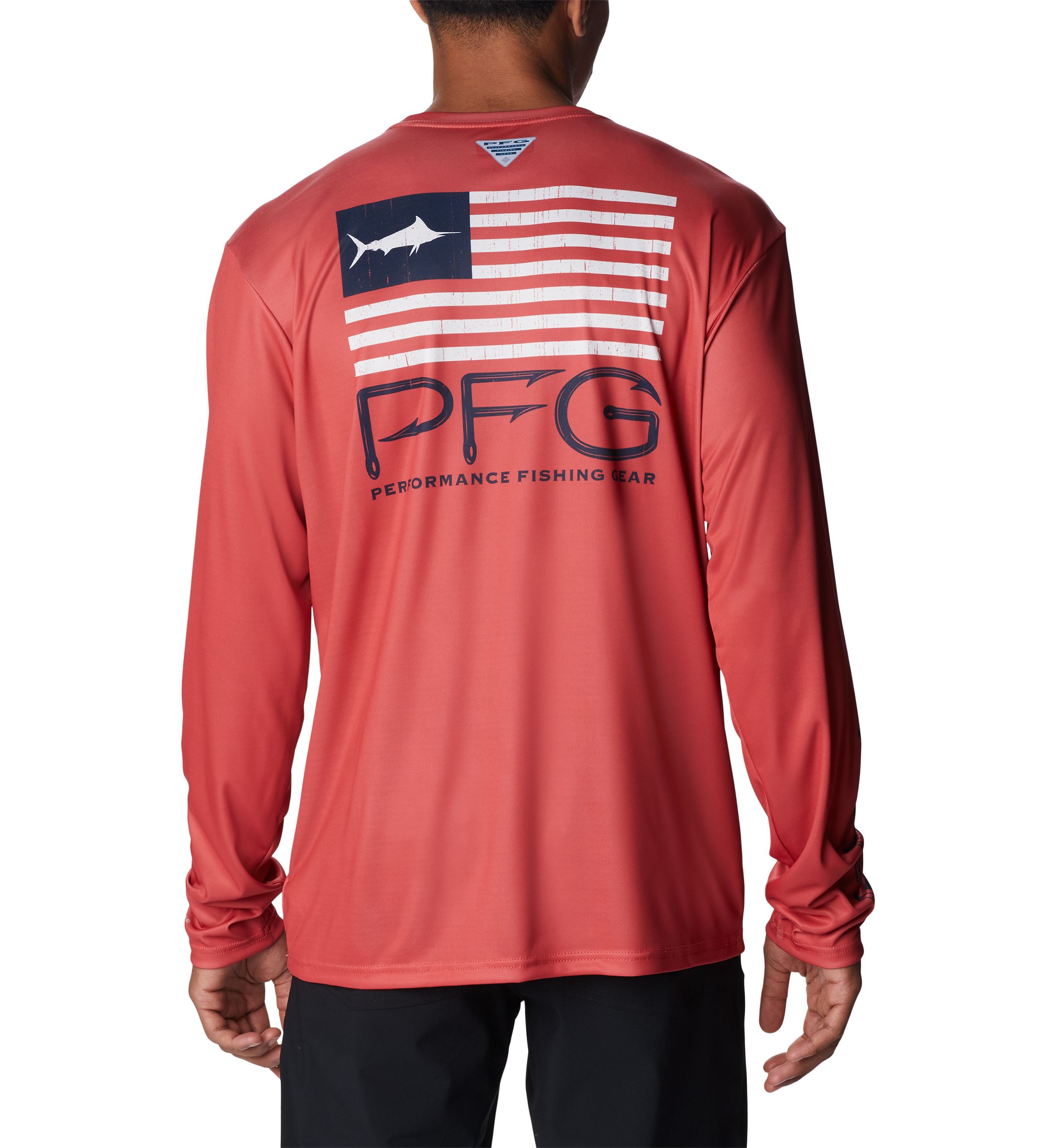 Terminal Tackle PFG™ Fish Star Long Sleeve Graphic Shirt