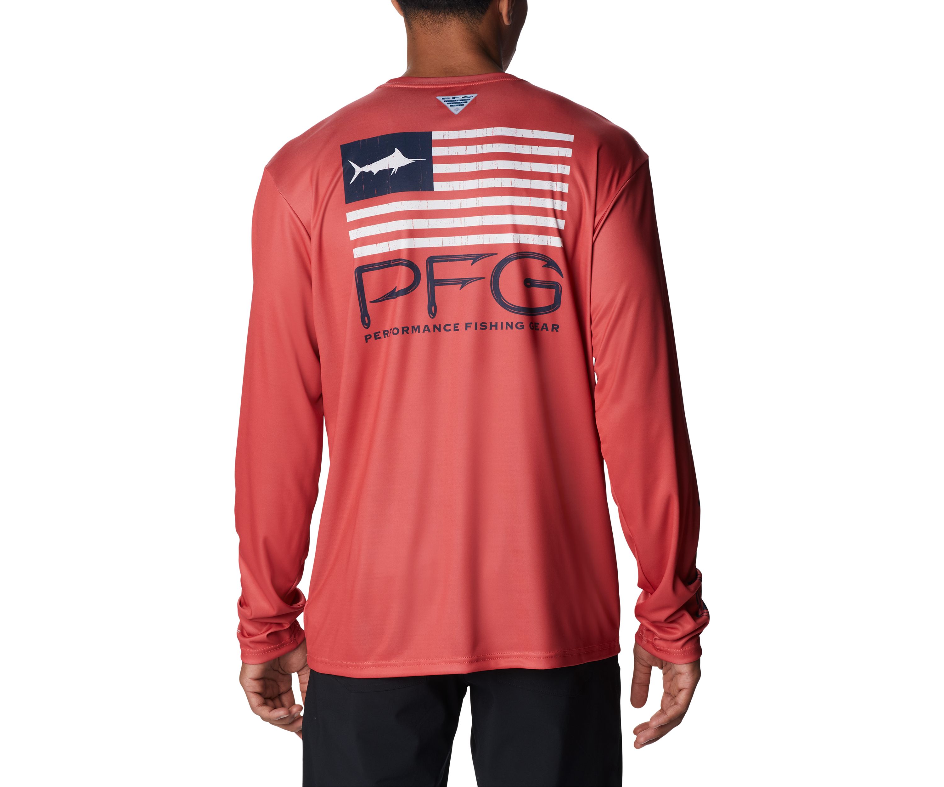 Terminal Tackle PFG™ Fish Star Long Sleeve Graphic Shirt