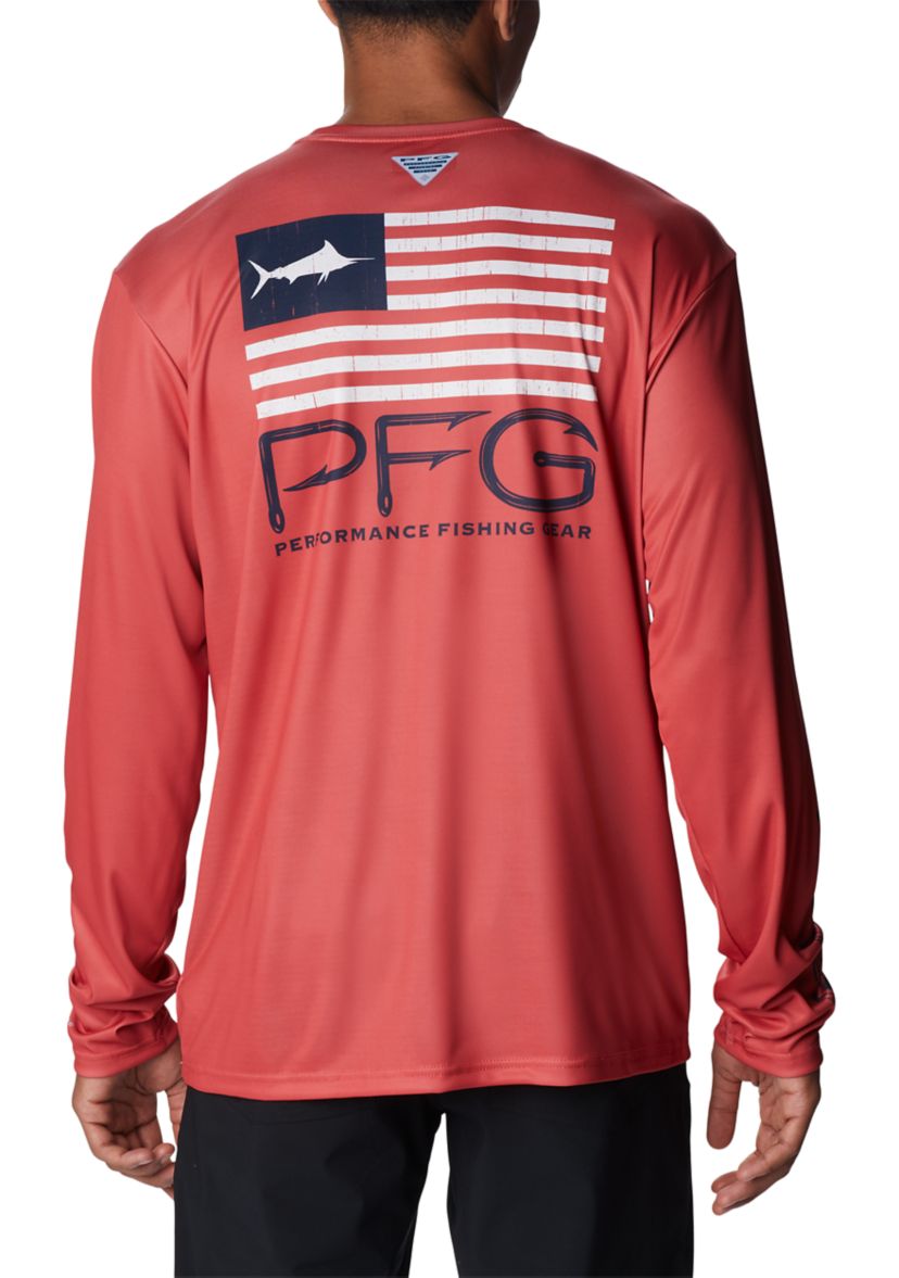 Terminal Tackle PFG™ Fish Star Long Sleeve Graphic Shirt
