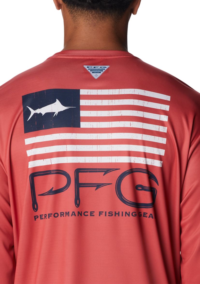 Terminal Tackle PFG™ Fish Star Long Sleeve Graphic Shirt