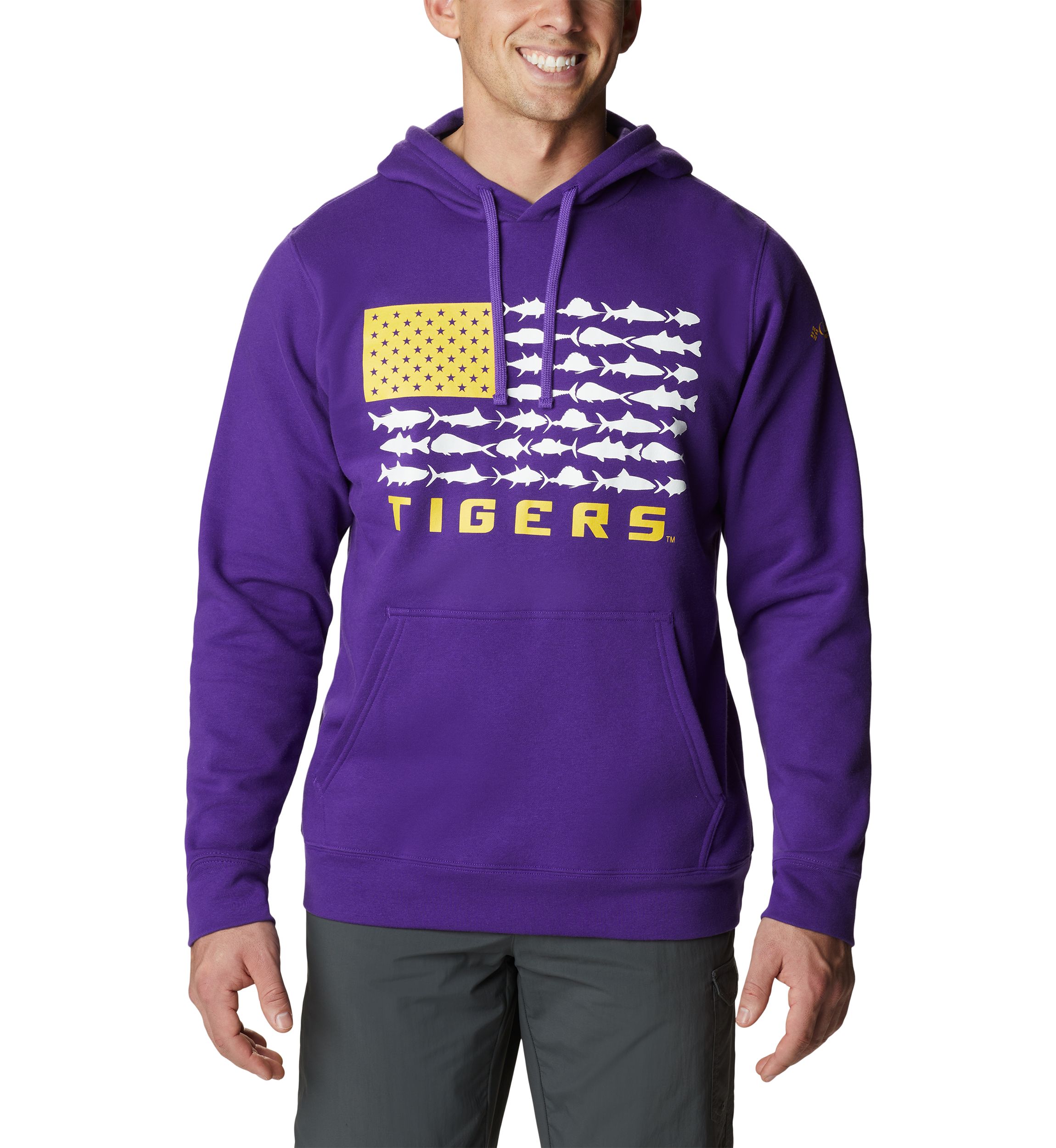 NCAA Fish Flag Hoodie