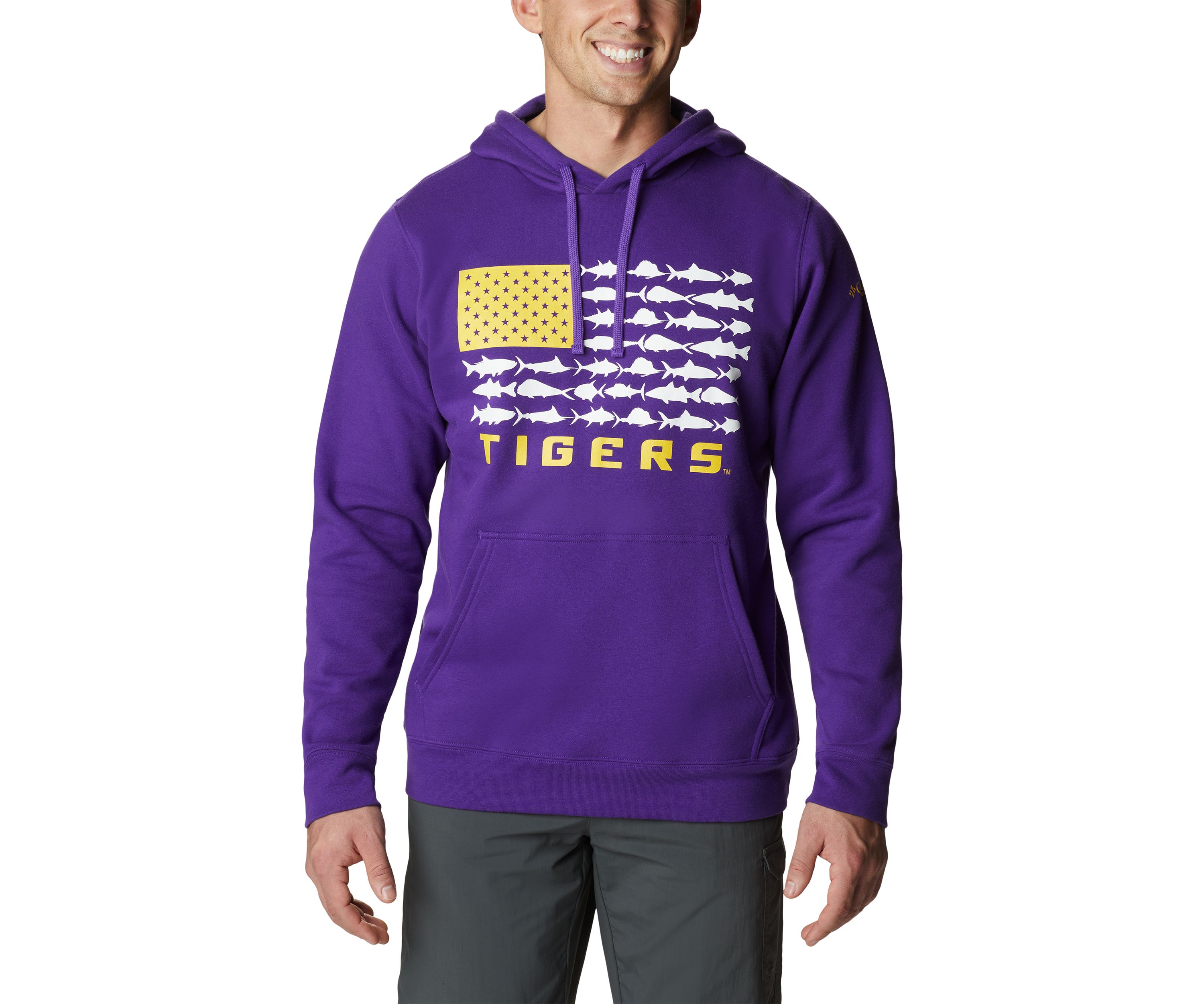 NCAA Fish Flag Hoodie
