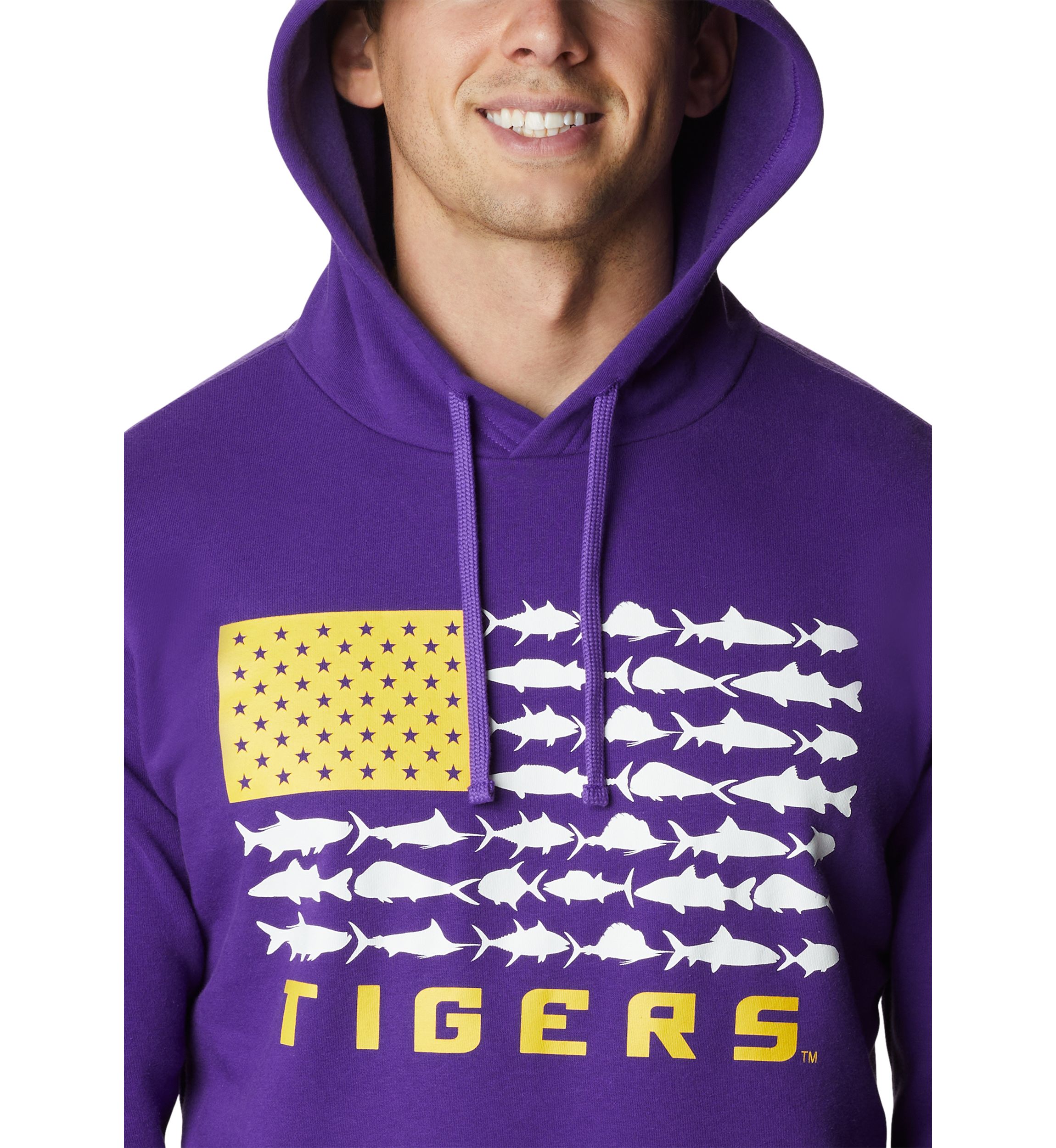 NCAA Fish Flag Hoodie