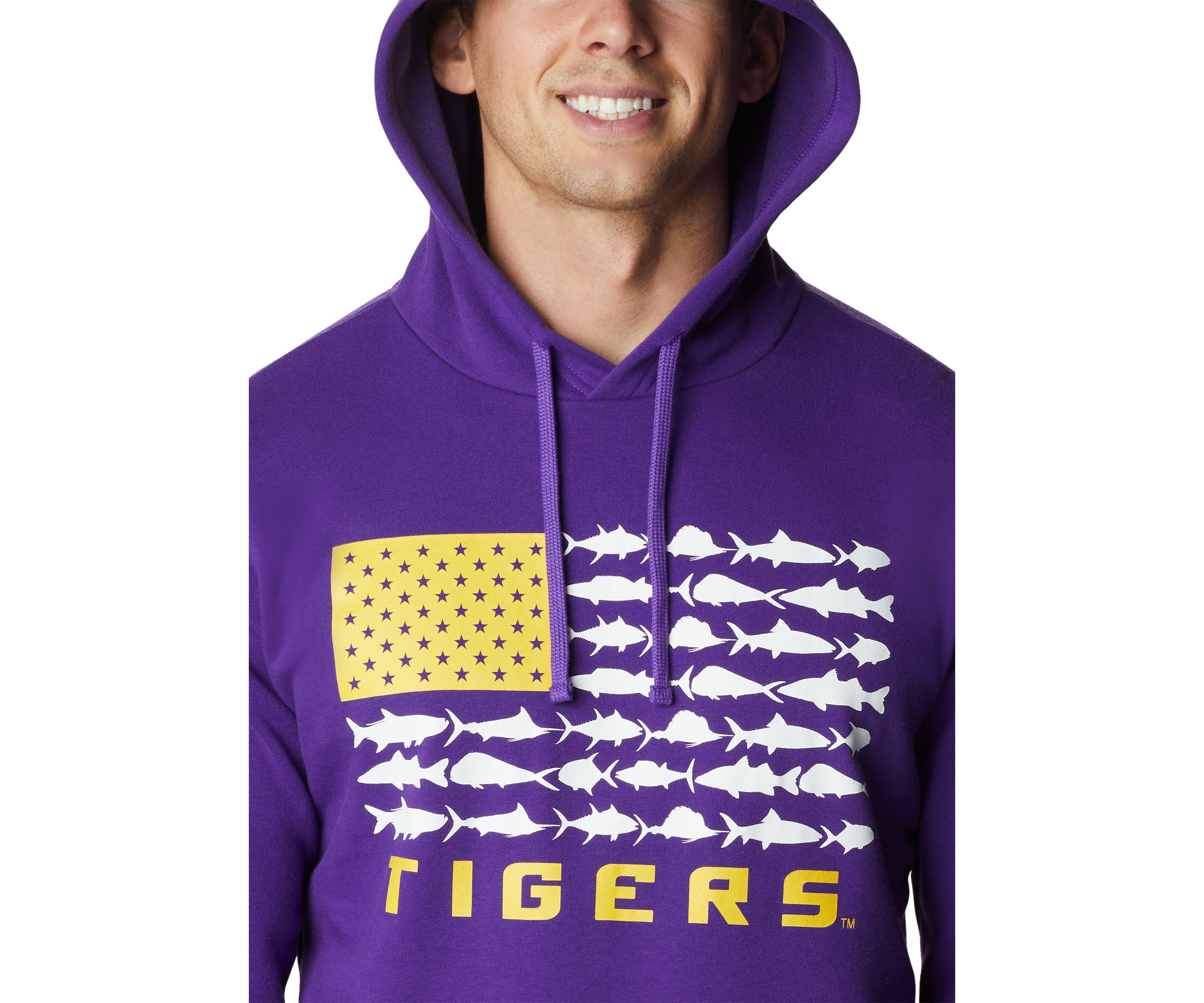 NCAA Fish Flag Hoodie