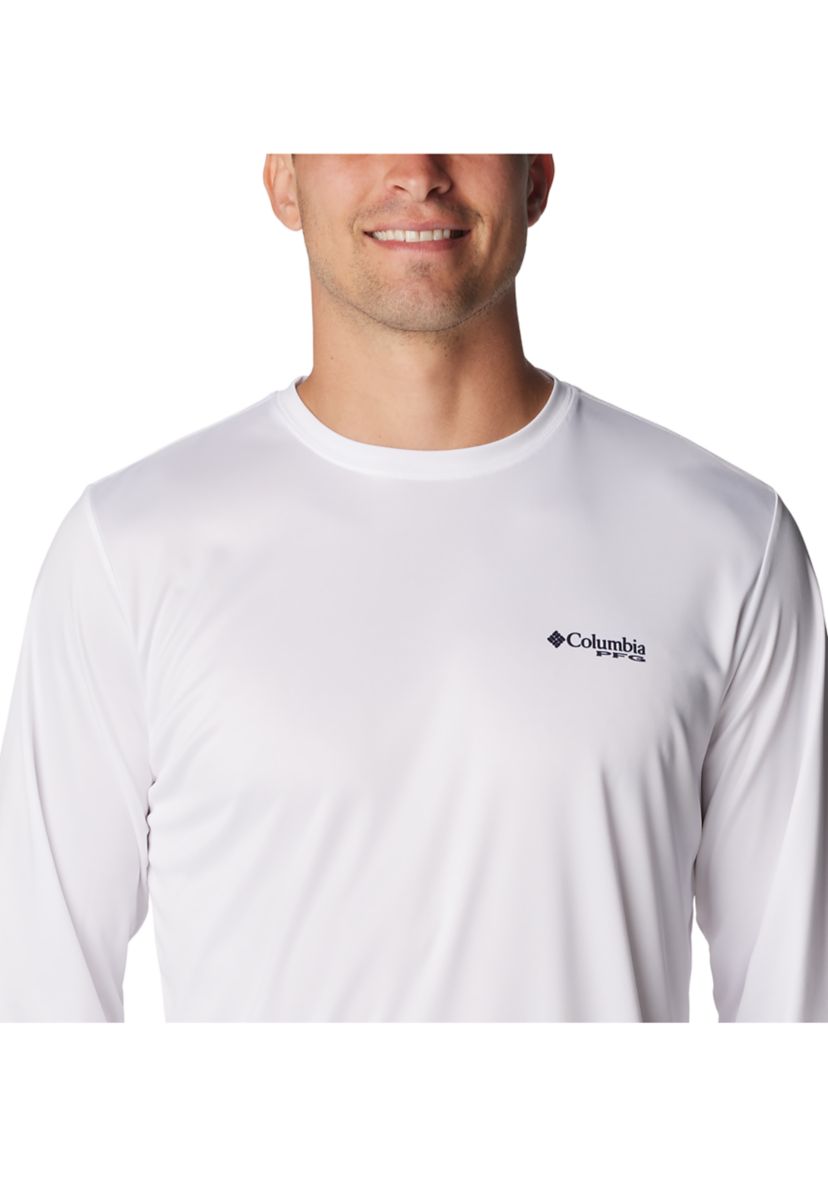 Terminal Tackle PFG™ Fins and Stripes Long Sleeve T-Shirt 