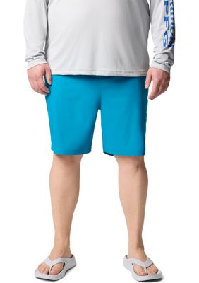 Columbia Men's Big & Tall PFG Ramblerâ¢ Water Shorts, Blue, 1X 8