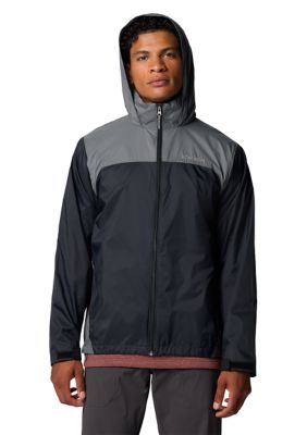 Columbia Men's Tall Rain Jacket, Grey, 2XLT