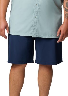 Columbia Men's Big & Tall PFG Grander Marlinâ¢ III Offshore Shorts, Navy Blue, 52 x 10