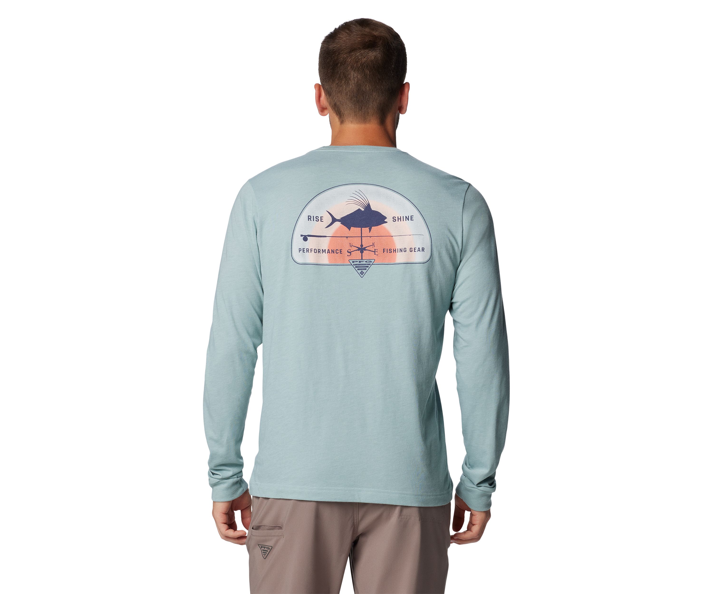 PFG Uncharted™ Tech Long Sleeve Graphic T-Shirt