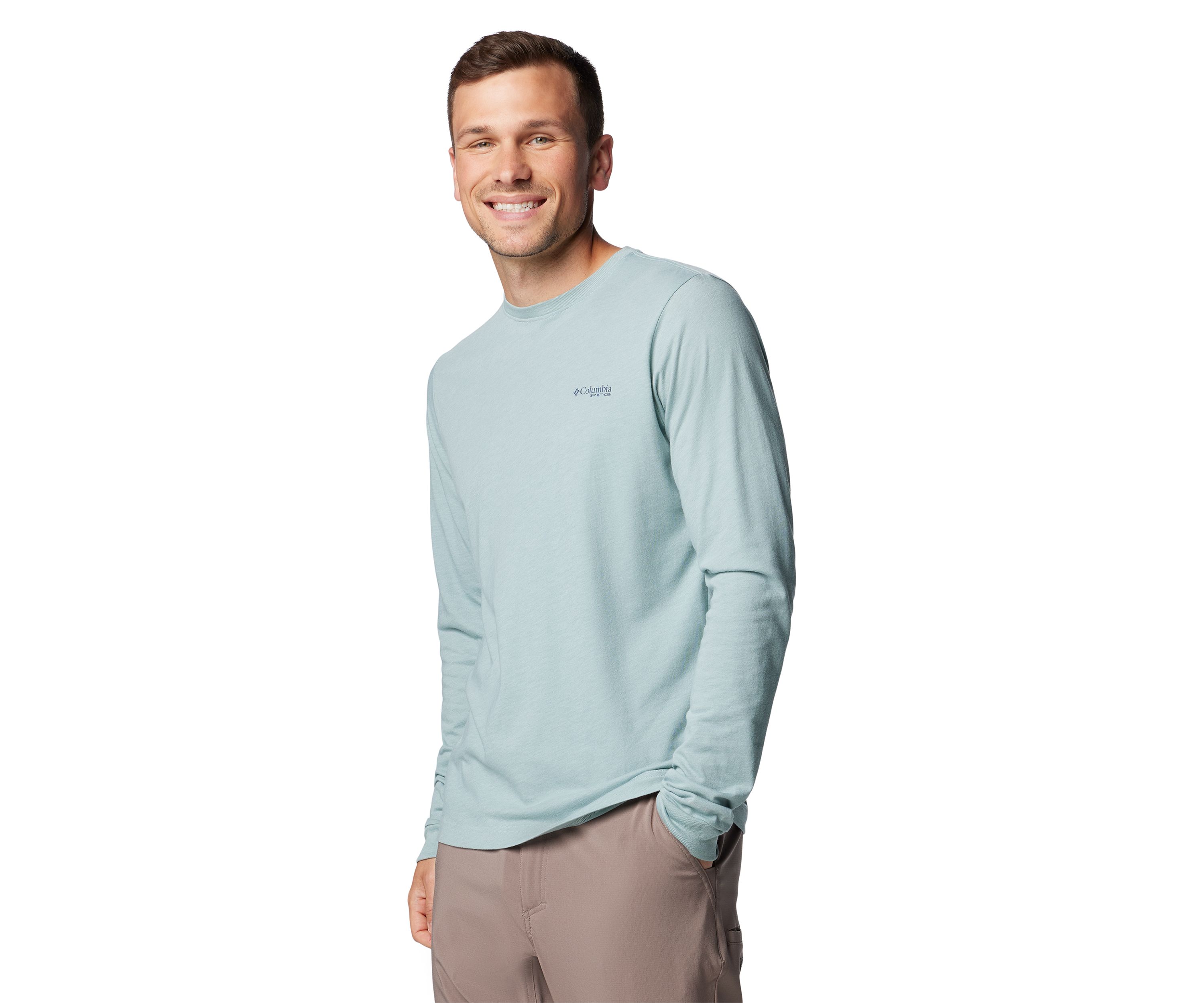 PFG Uncharted™ Tech Long Sleeve Graphic T-Shirt