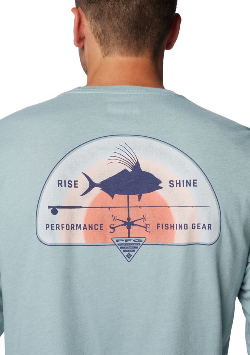 PFG Uncharted™ Tech Long Sleeve Graphic T-Shirt